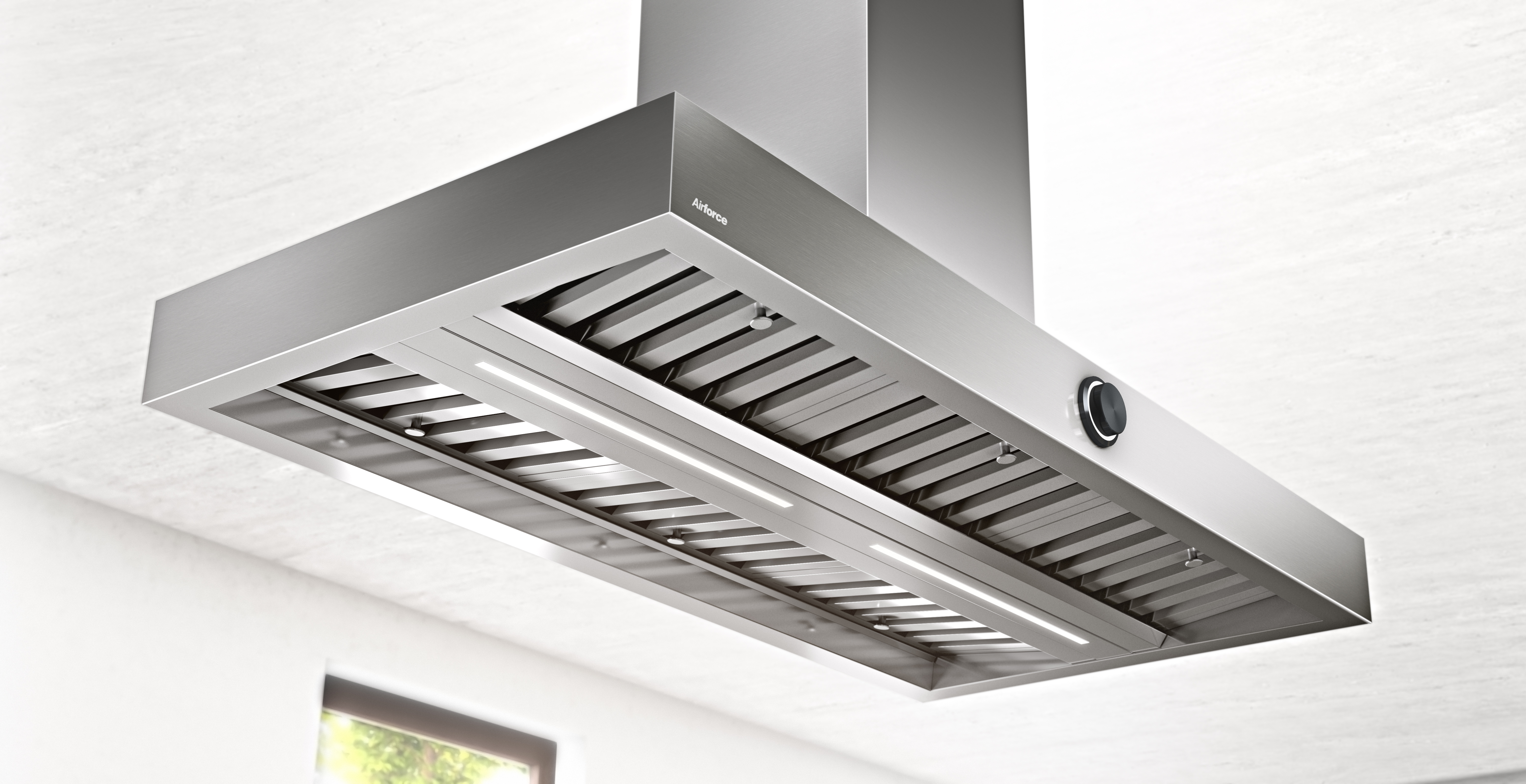 ΑΠΟΡΡΟΦΗΤΗΡΑΣ AIRFORCE Vis Boxy Island IX/A/120 | ΑΠΟΡ/ΡΑΣ ΝΗΣΙΔΑ ΣΕ ΣΧΗΜΑ ΑΝΑΠΟΔΟΥ "Τ" | NO DRIP 3